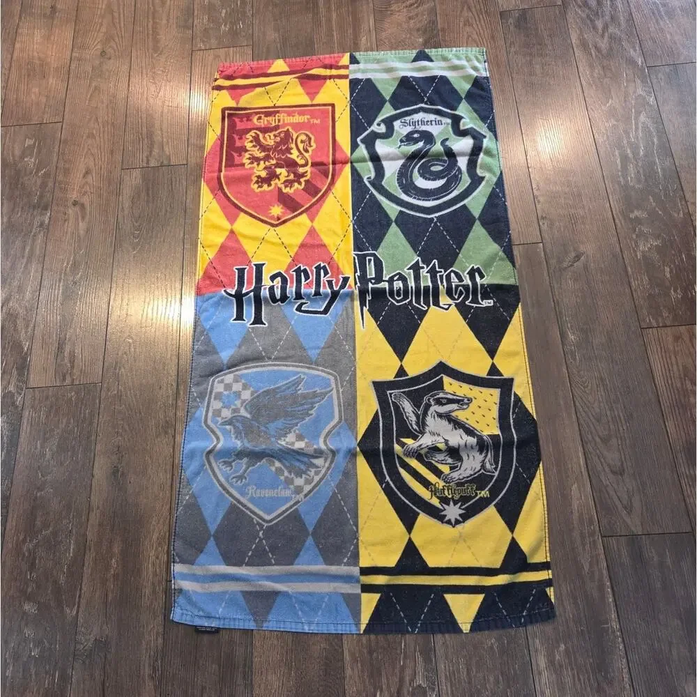 Harry Potter Houses Beach Towel 28 X 58